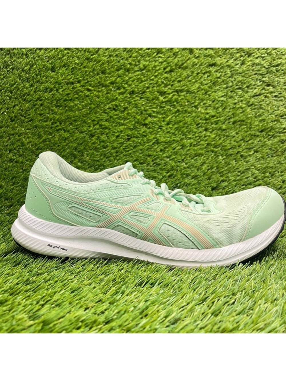 Asics Gel-Contend 8 Womens Size 11.5 Green Athletic Running Shoes Sneakers